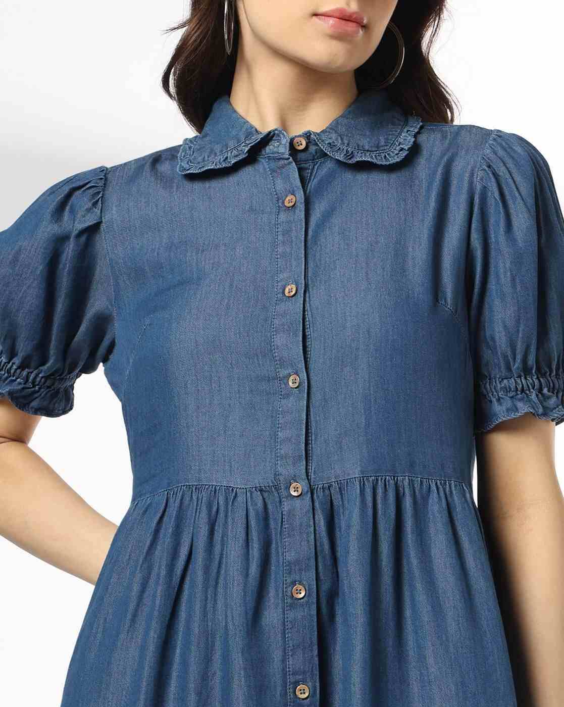 RIO | Women Washed Fit & Flare Dress|3