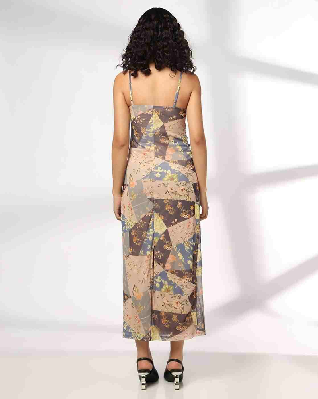 RIO | Women Floral Print Strappy Bodycon Dress|2