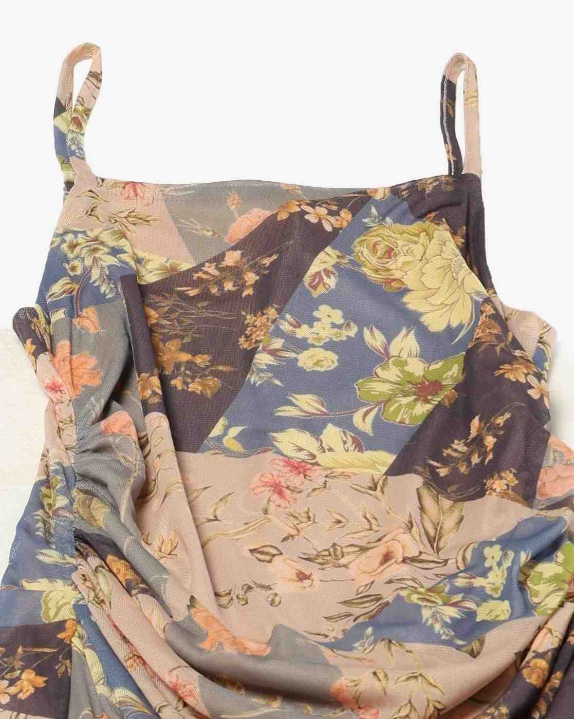 RIO | Women Floral Print Strappy Bodycon Dress|4