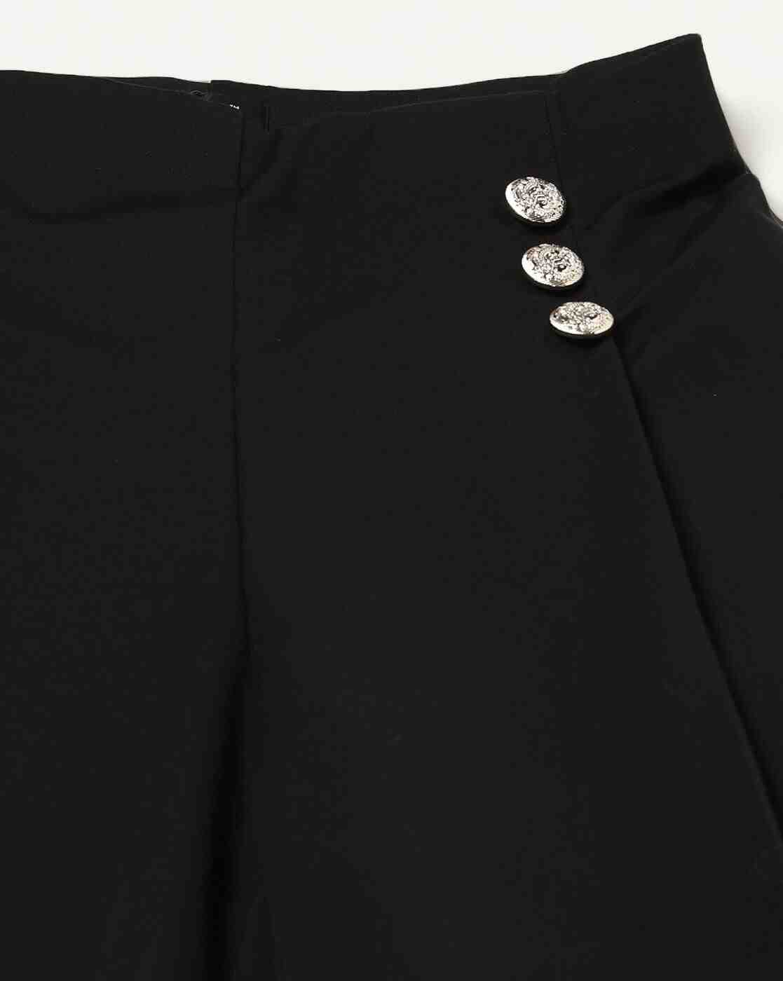 RIO | Women Button Detail Knit Trousers|4