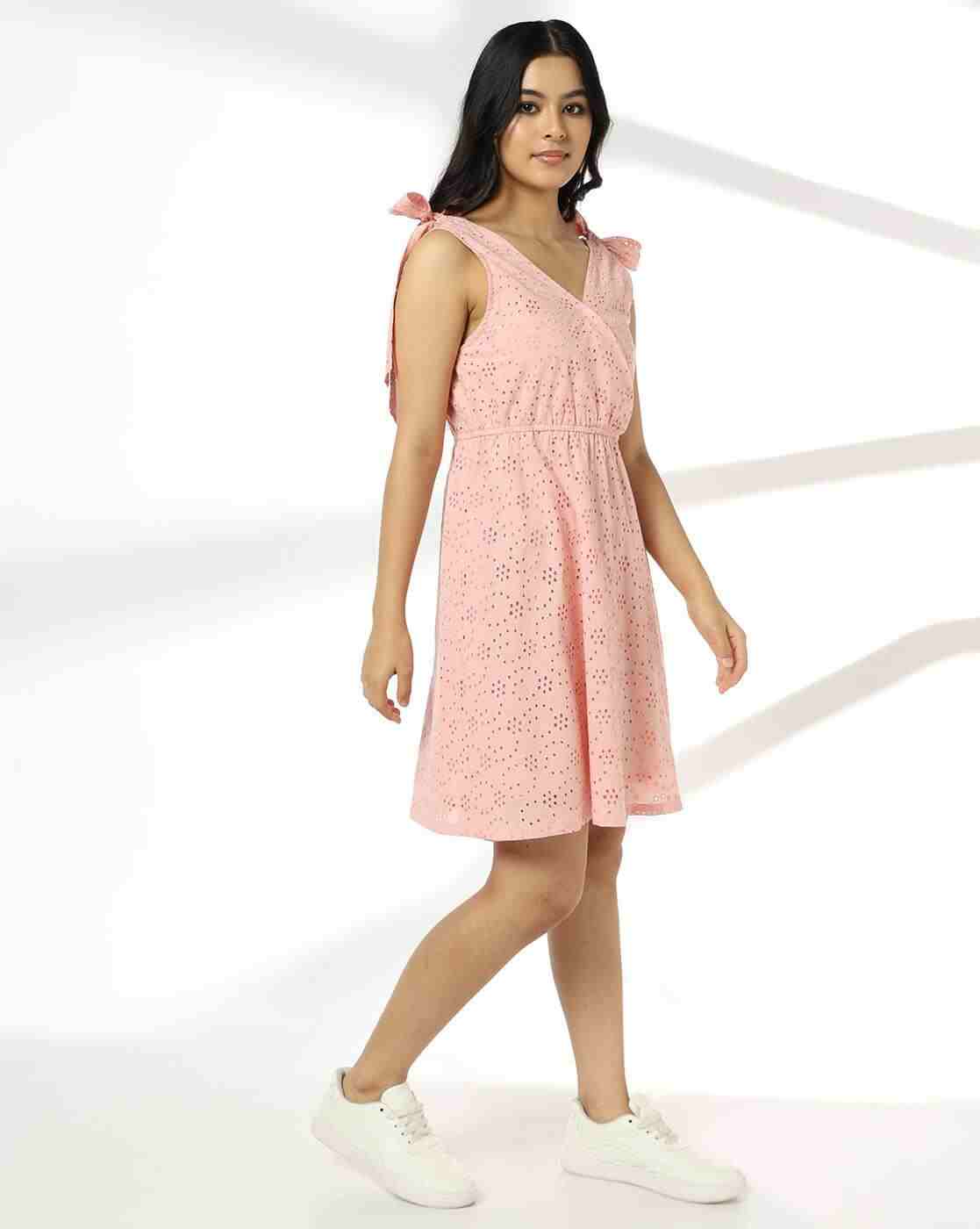 RIO | Women V-Neck Fit & Flare Dress|1