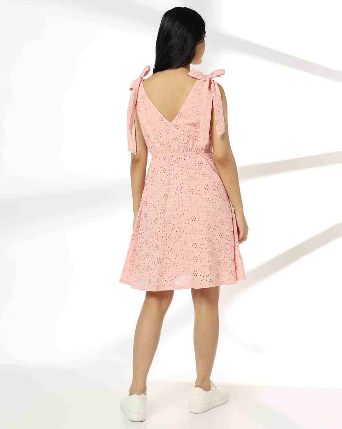 RIO | Women V-Neck Fit & Flare Dress|2