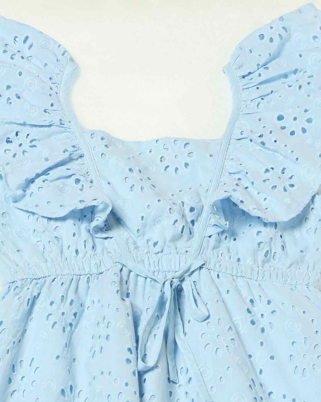 RIO | Women Square-Neck Fit & Flare Dress|5