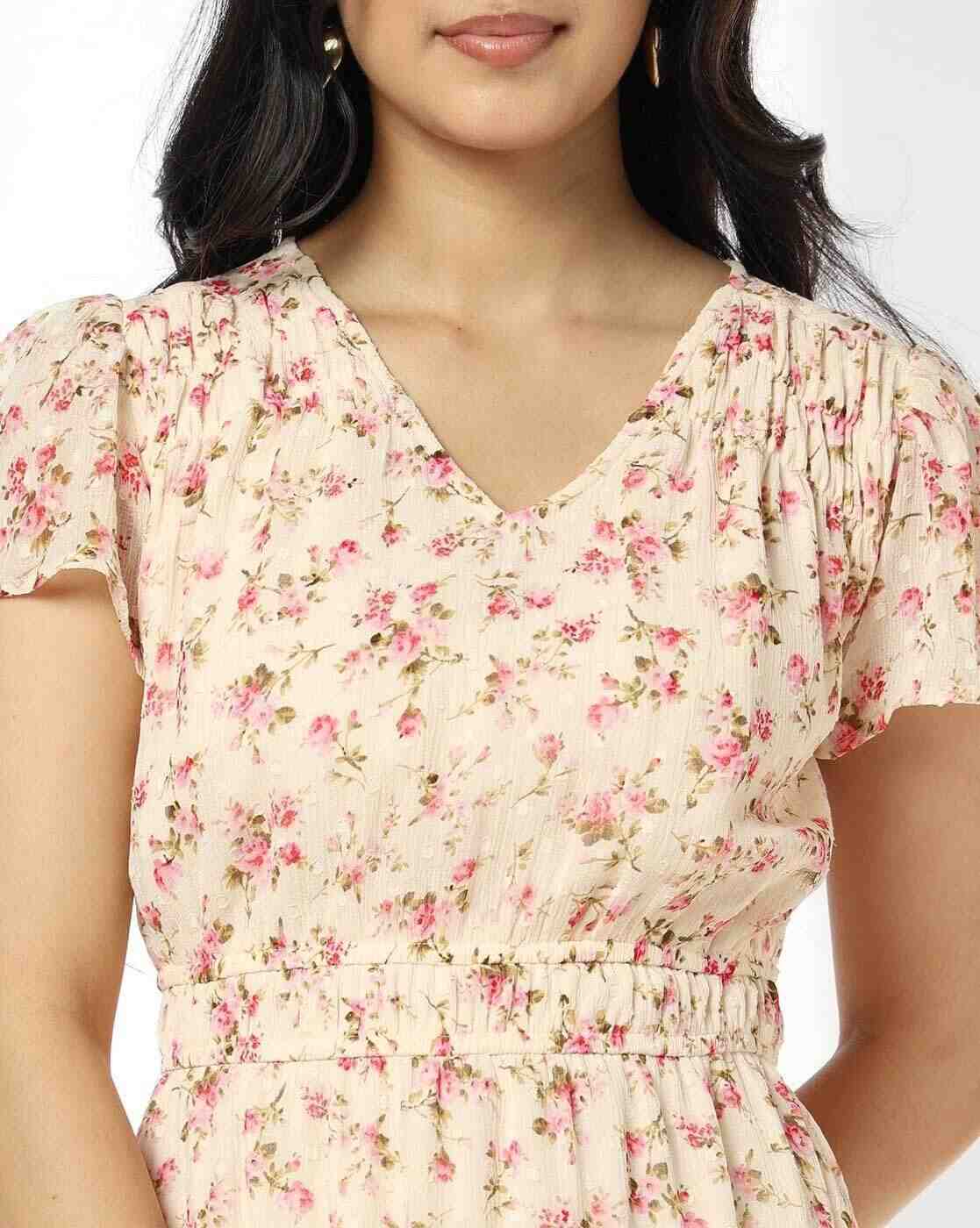 RIO | Women All-Over Print Fit & Flare Dress|3