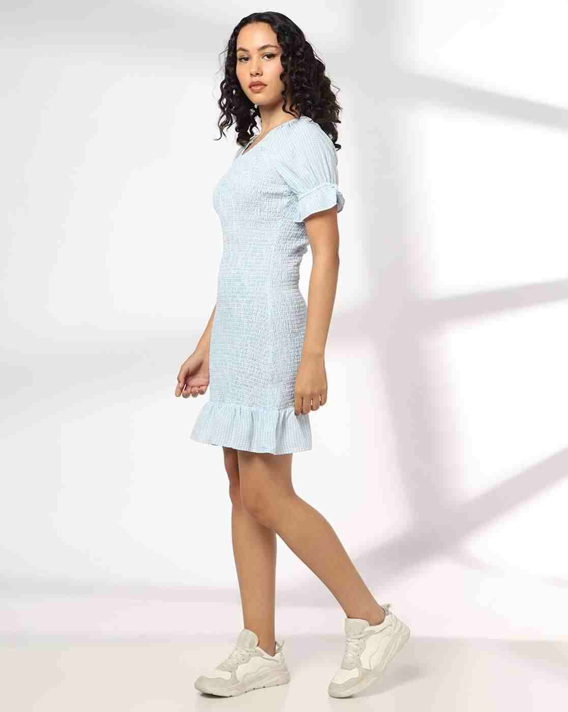 RIO | Women Smocked Bodycon Dress|1