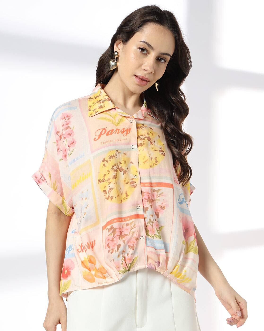 RIO | Women Graphic Print Regular Fit Shirt|2