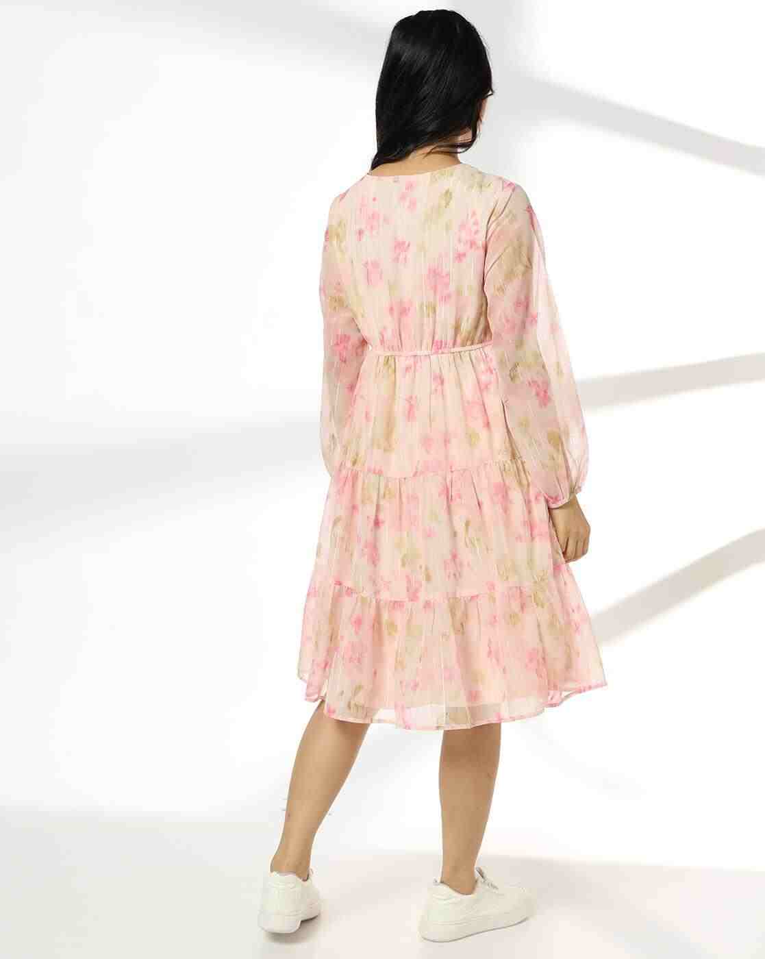 RIO | Women All-Over Print Tiered Dress|2