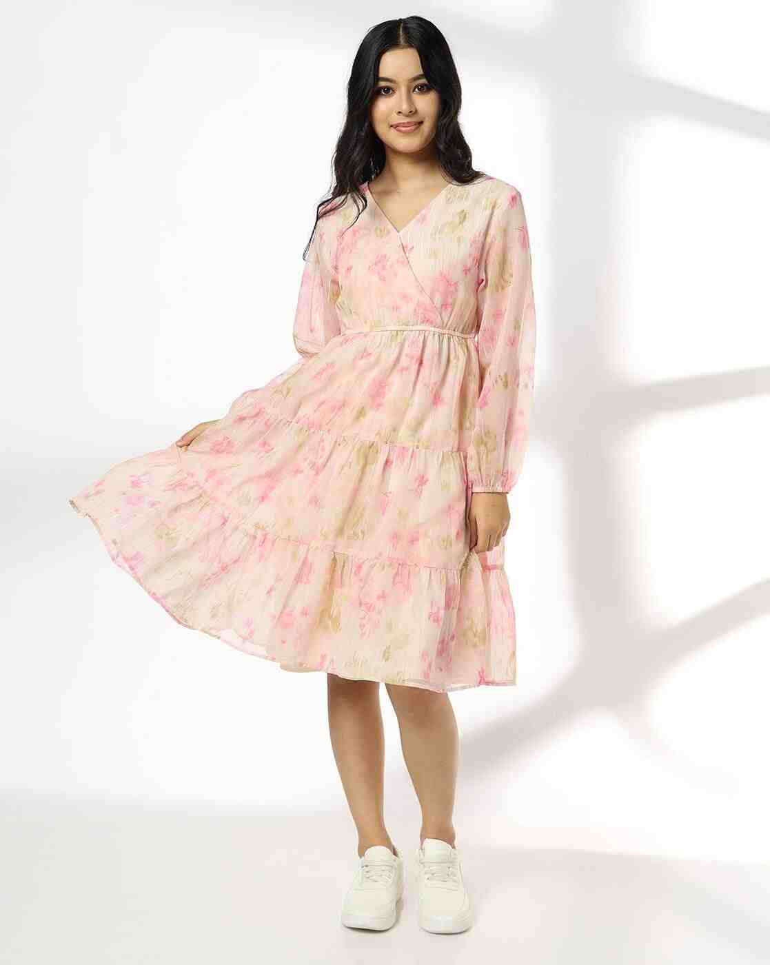 RIO | Women All-Over Print Tiered Dress|3