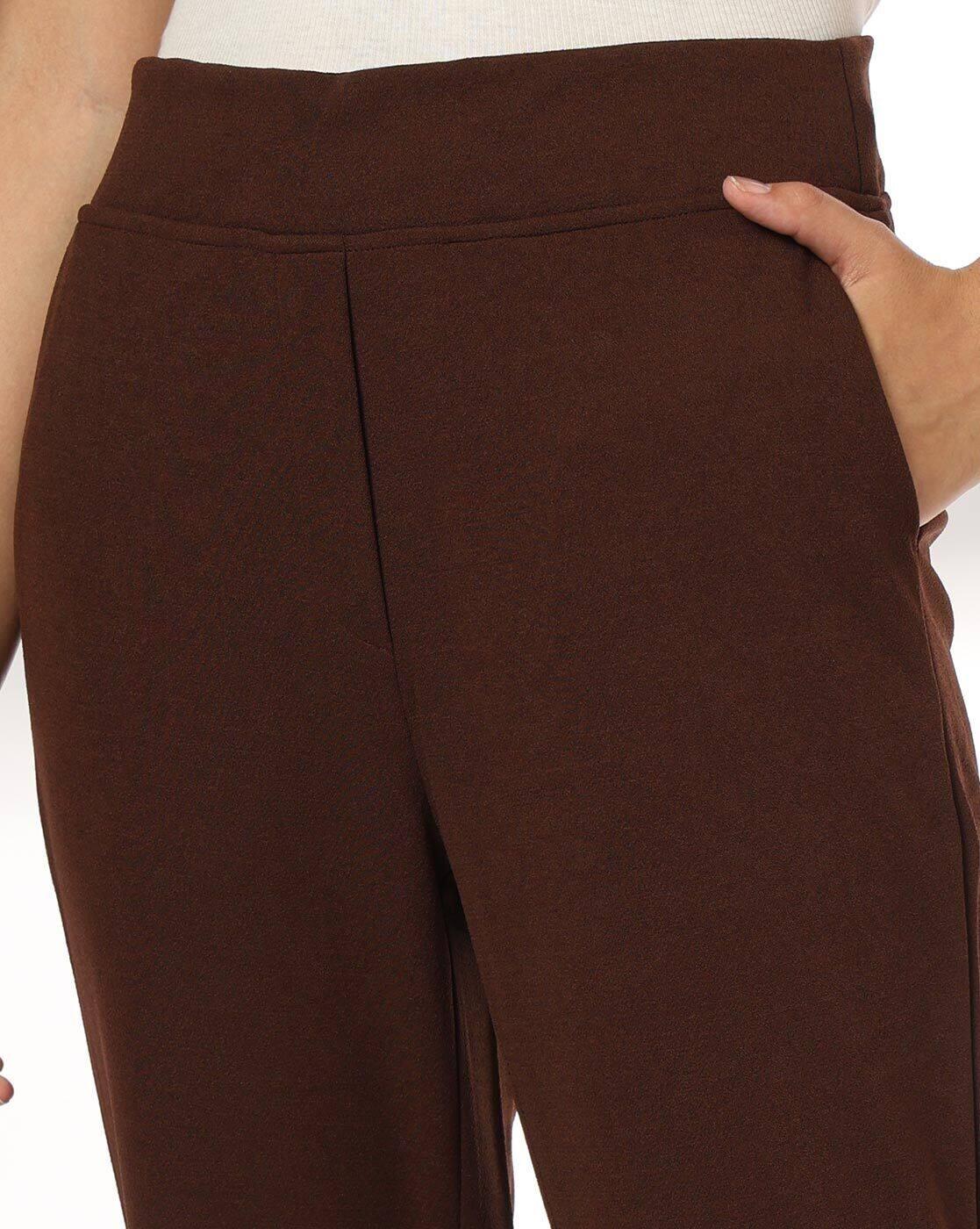 RIO | Women Straight Fit Flat-Front Pants|3