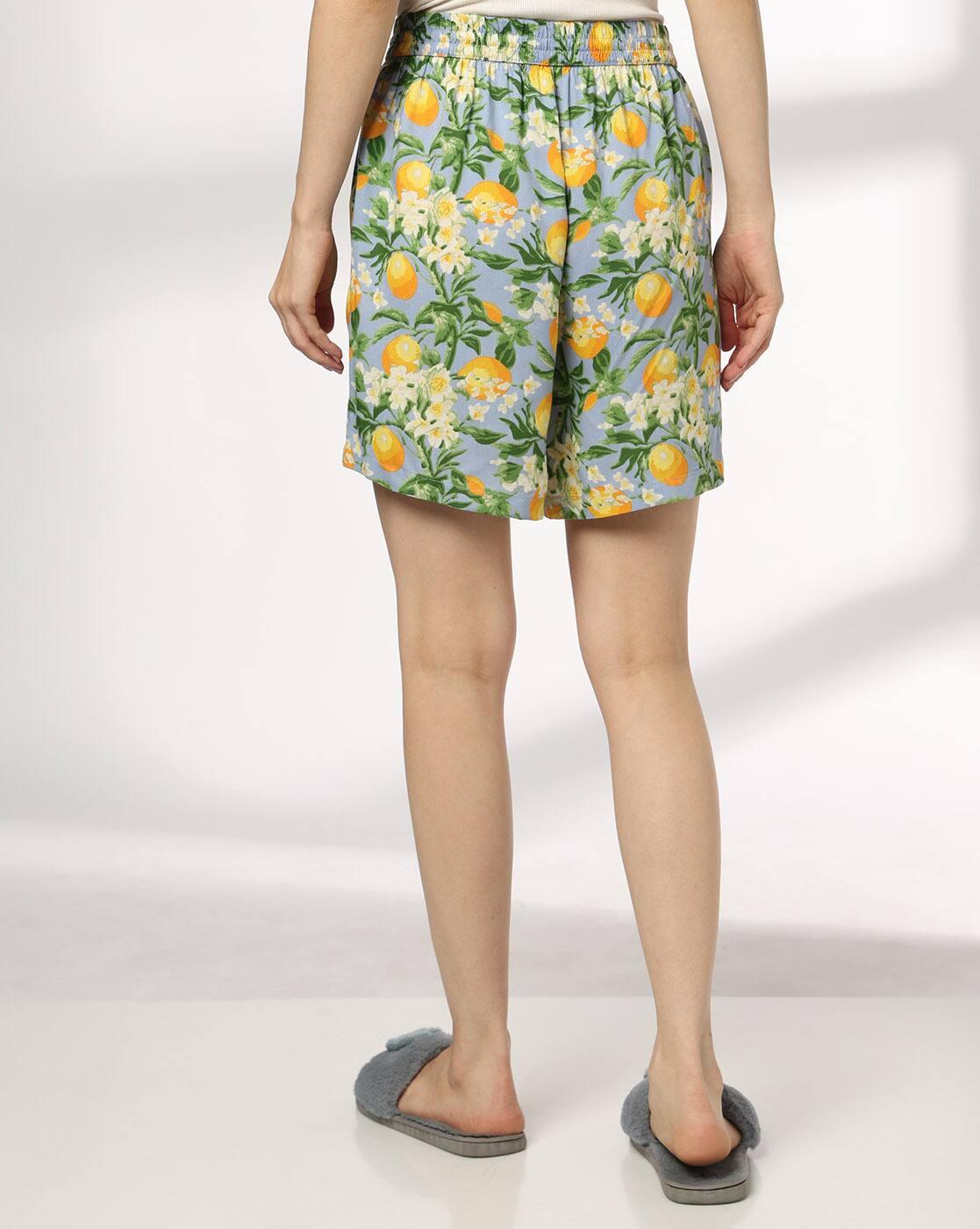 RIO | Women Pack of 2 Printed Relaxed Fit Shorts|3