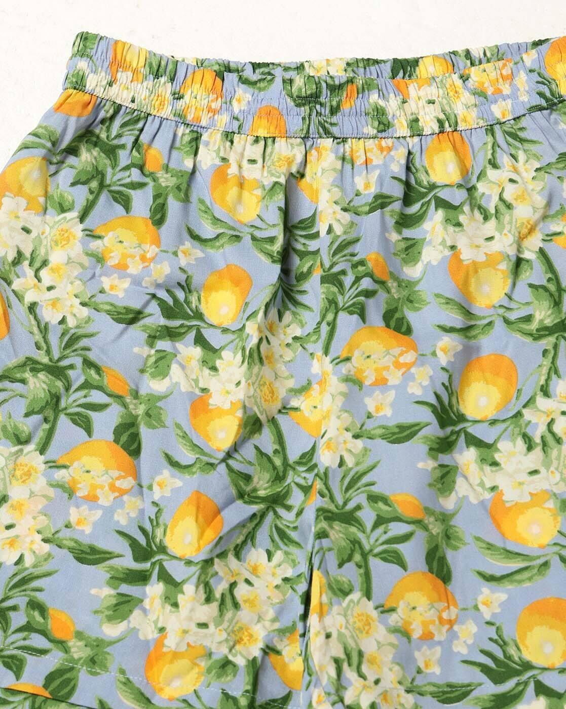 RIO | Women Pack of 2 Printed Relaxed Fit Shorts|5