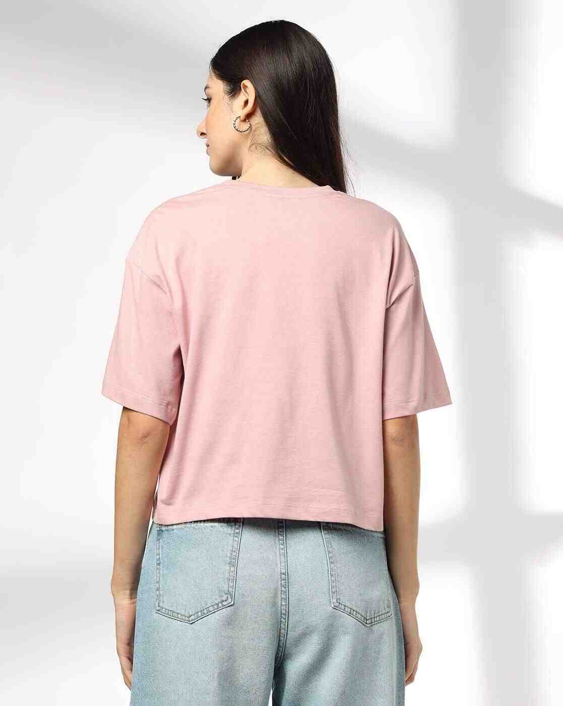 RIO | Women Embellished Relaxed Fit Crew-Neck T-Shirt|2
