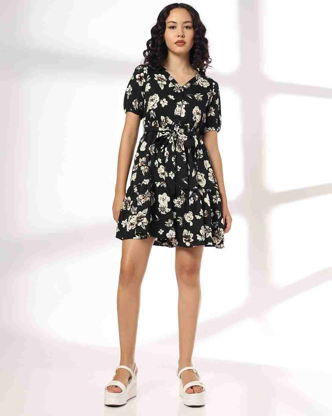 RIO | Women Floral Print A-Line Dress|3