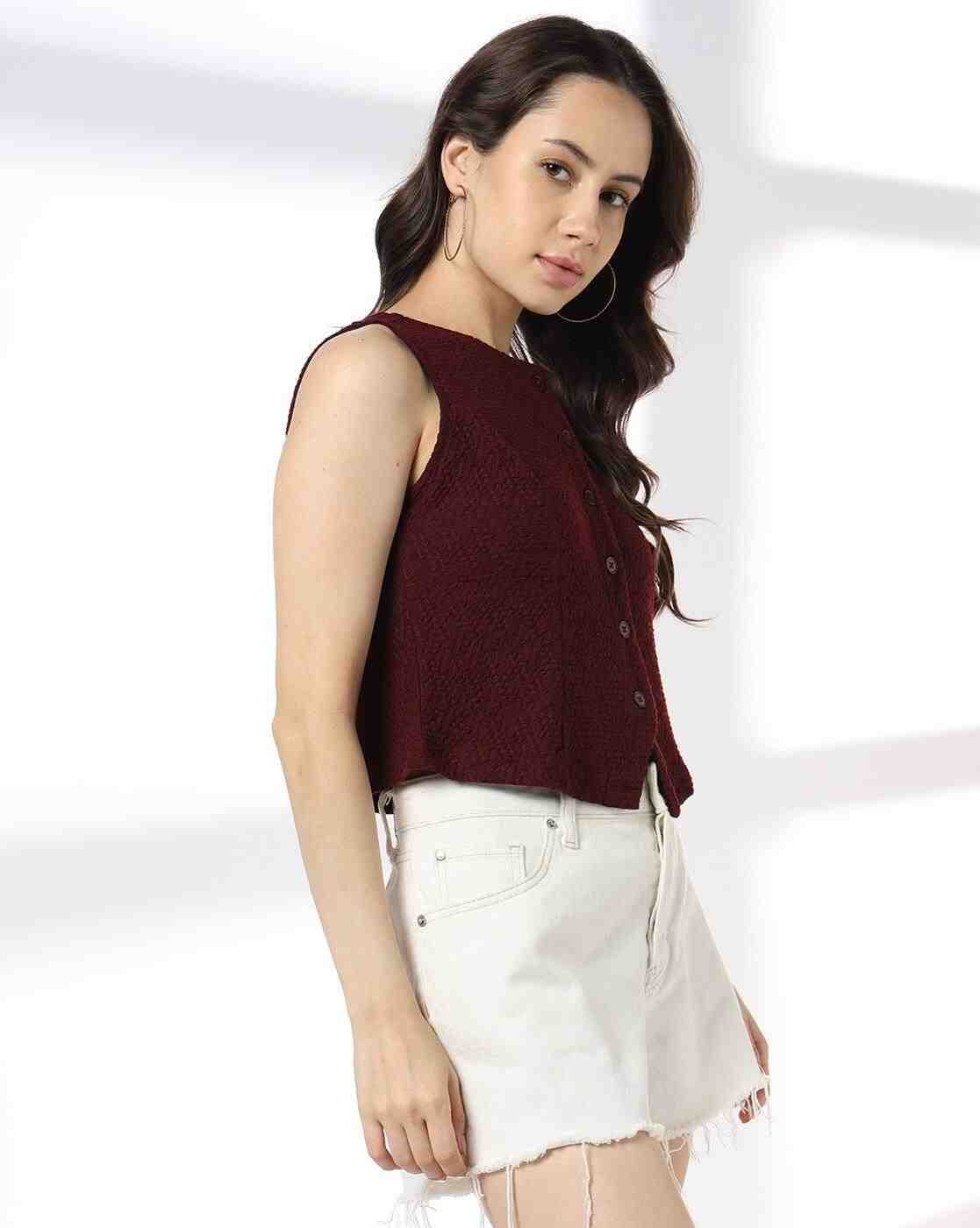 RIO | Women Waist Coat with Princess Seam|1