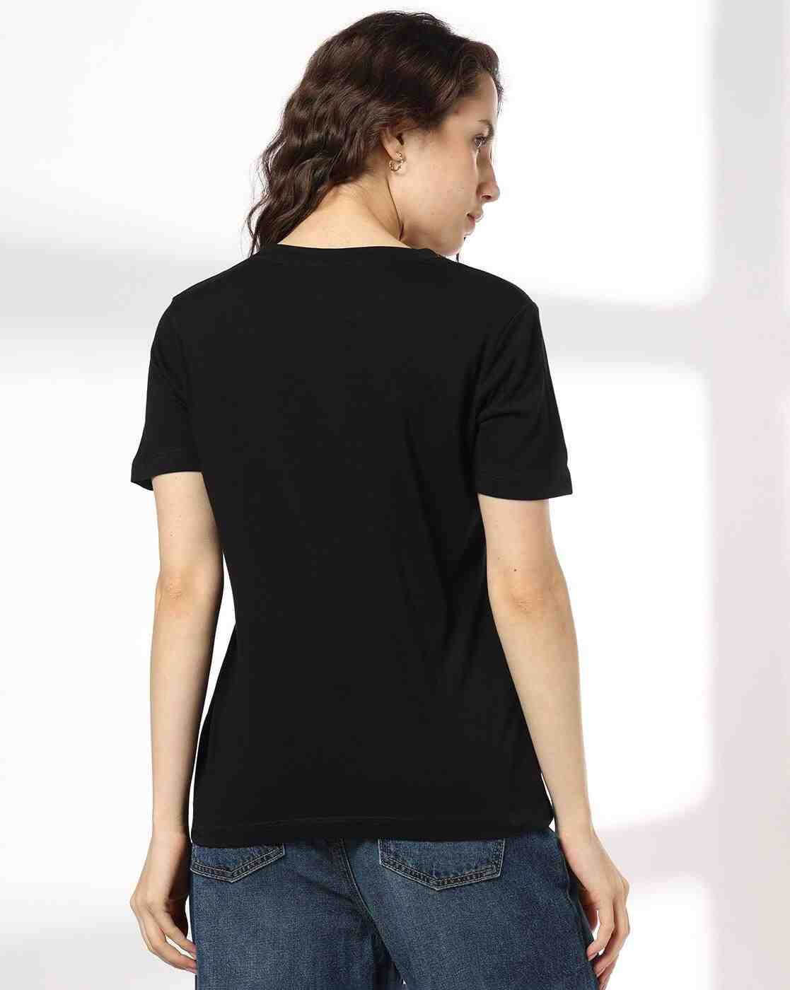 RIO | Women Graphic Print Regular Fit Round-Neck T-Shirt|2