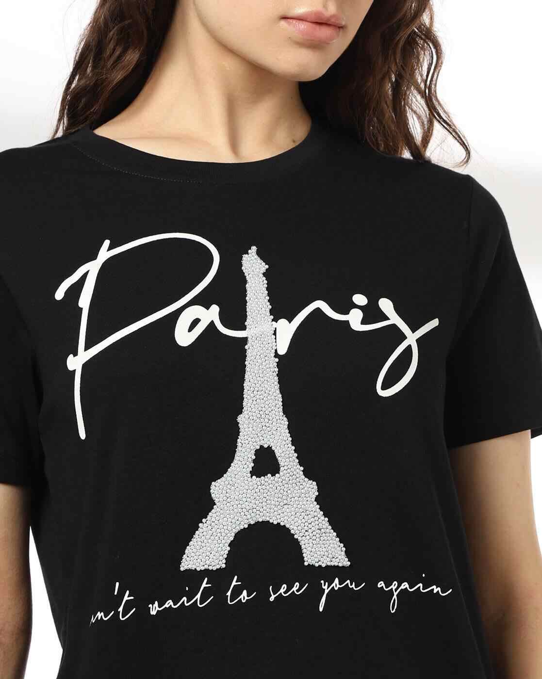 RIO | Women Graphic Print Regular Fit Round-Neck T-Shirt|3