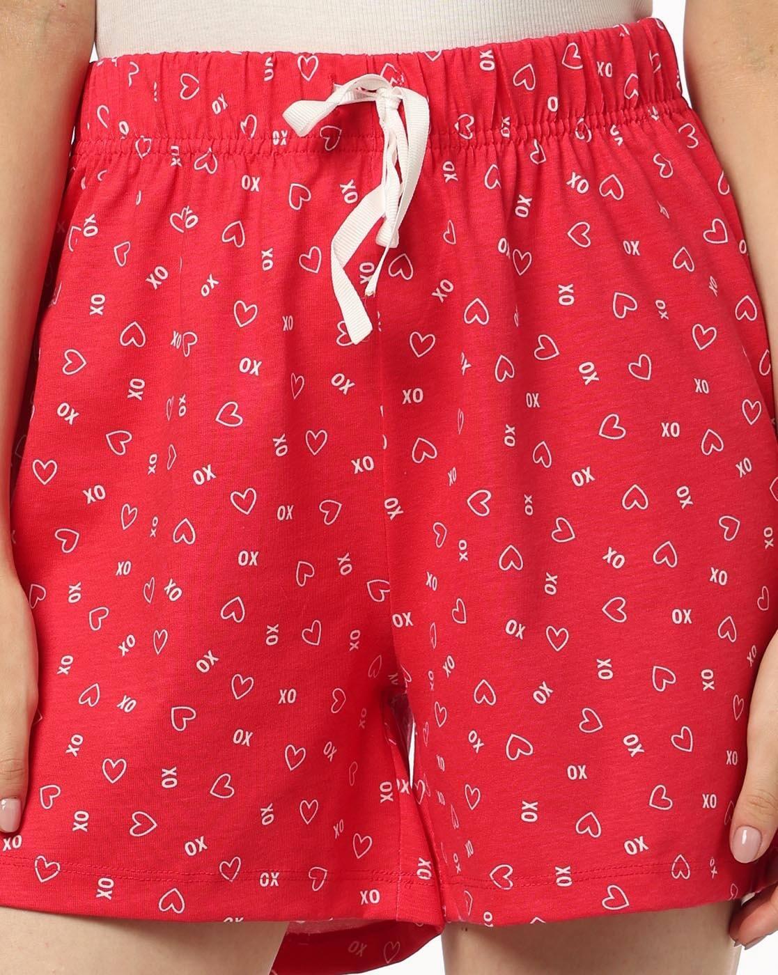 RIO | Women Pack of 2 Printed Relaxed Fit Shorts|4
