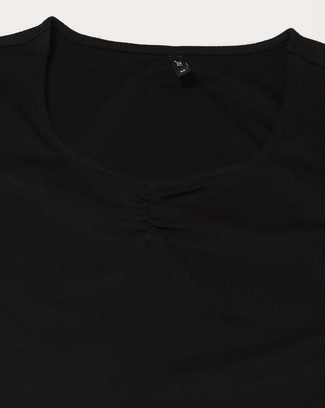 RIO | Women Slim Fit Sweetheart-Neck T-Shirt|4