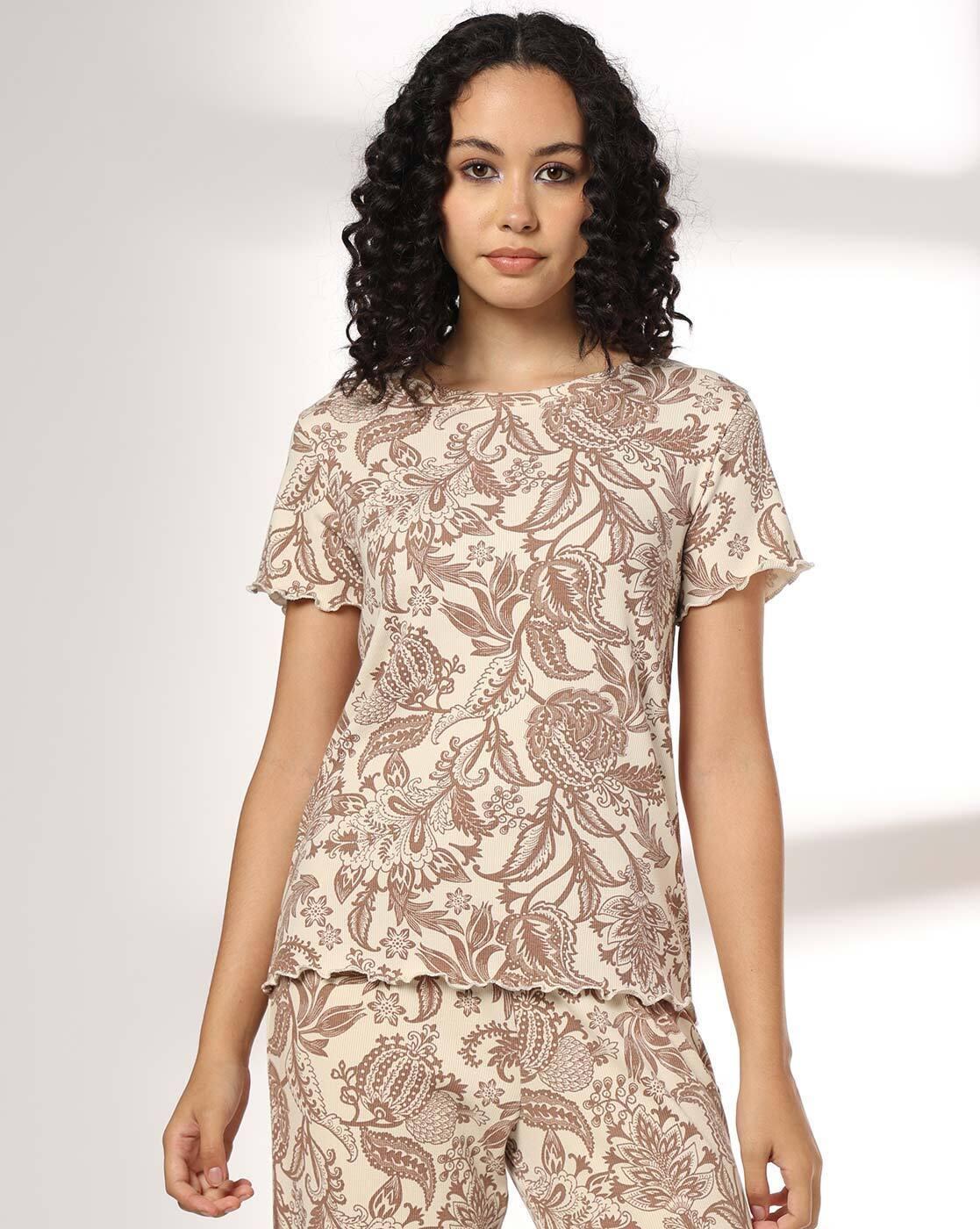 RIO | Women Floral Print Casual Top|0