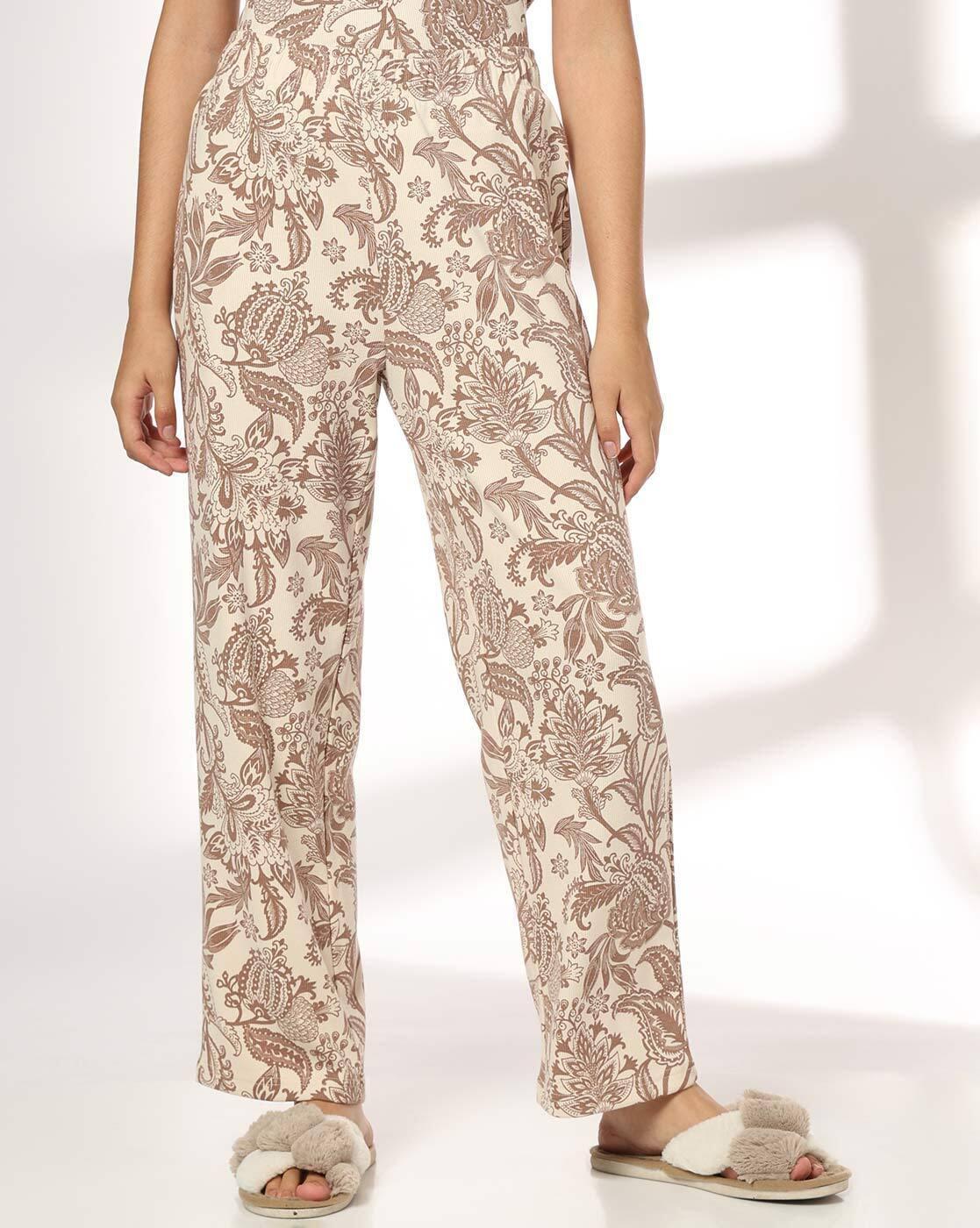 RIO | Women Printed Rib Knit Pyjamas|0