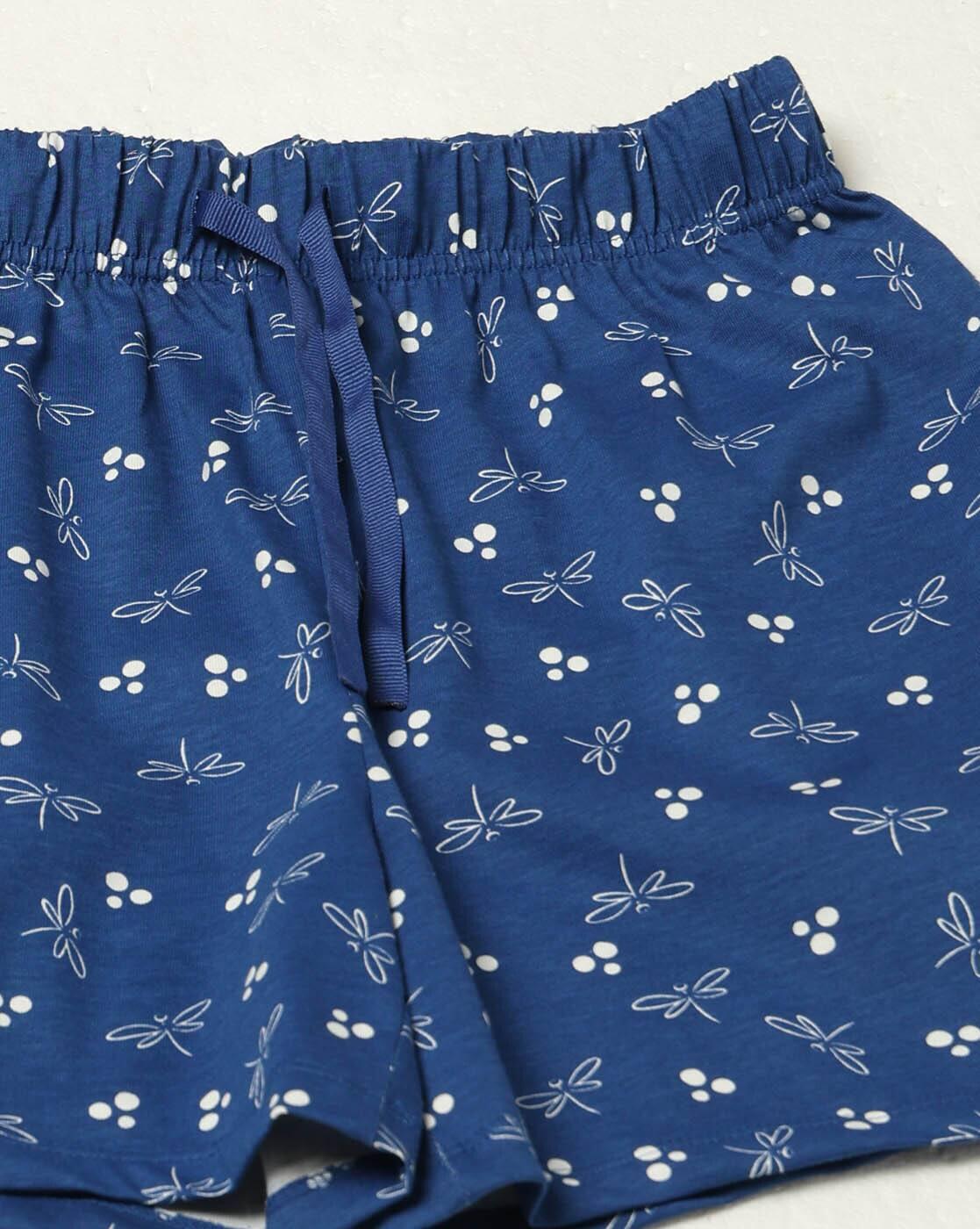 RIO | Women Pack of 2 Printed Relaxed Fit Shorts|5