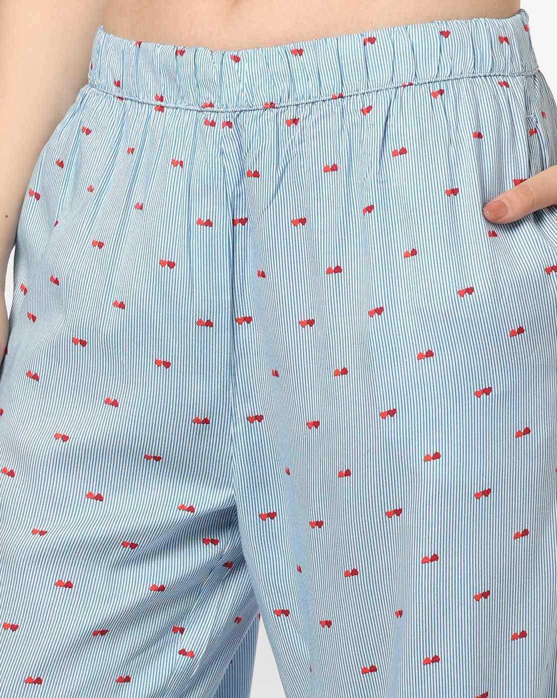 RIO | Women Patterned Shirt & Pants Co-Ord Set|4