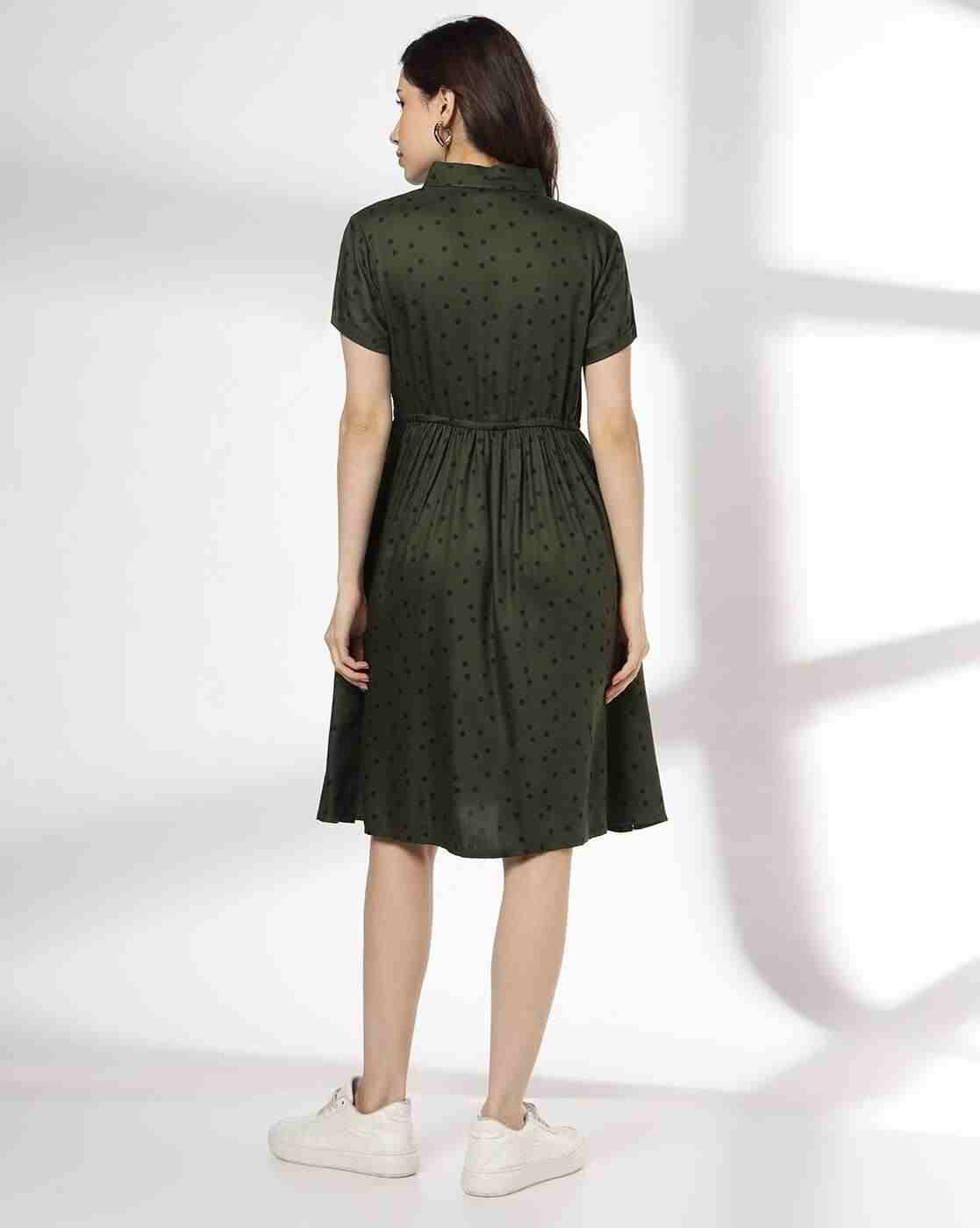 RIO | Women Polka-Dot Shirt Dress|2