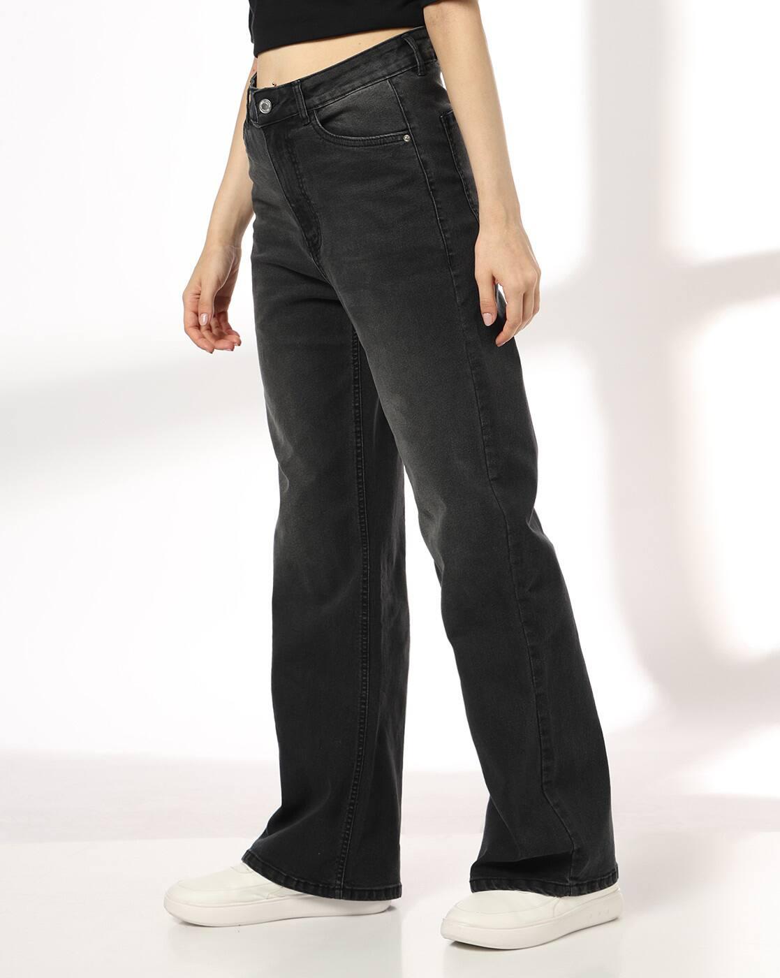 RIO | Women Mid-Rise Wide Leg Jeans|1