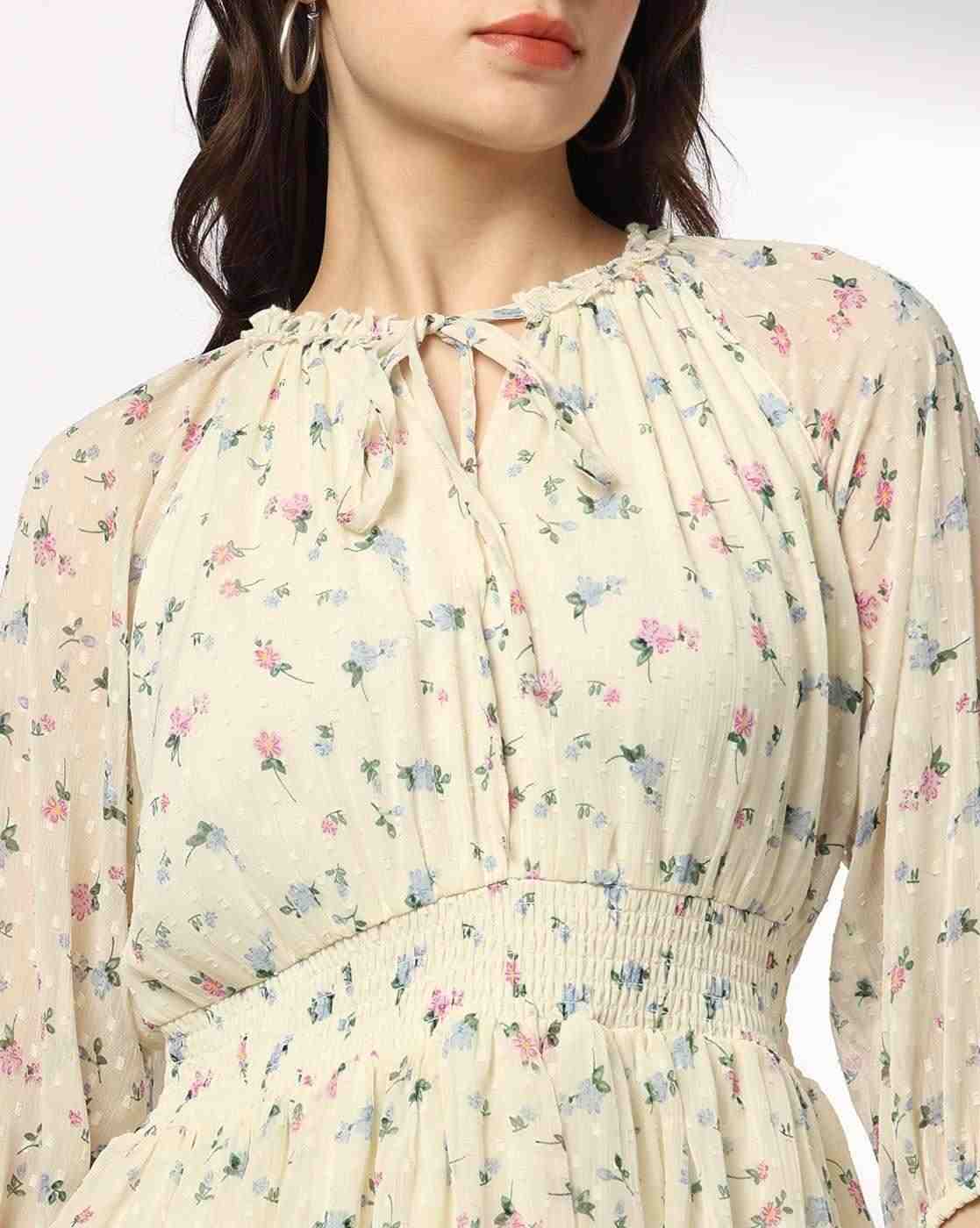 RIO | Women Floral Print Tiered Dress|3