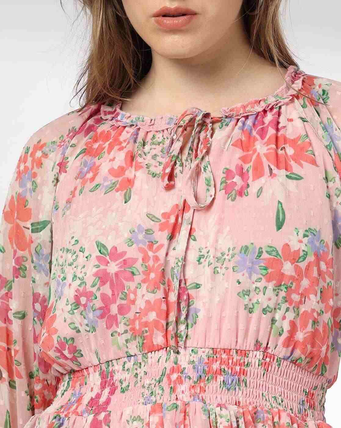 RIO | Women Floral Print Tiered Dress|3