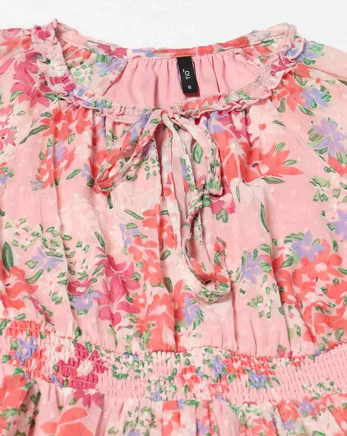 RIO | Women Floral Print Tiered Dress|4