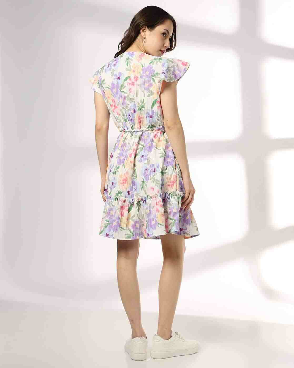RIO | Women Floral Print Tiered Dress|2