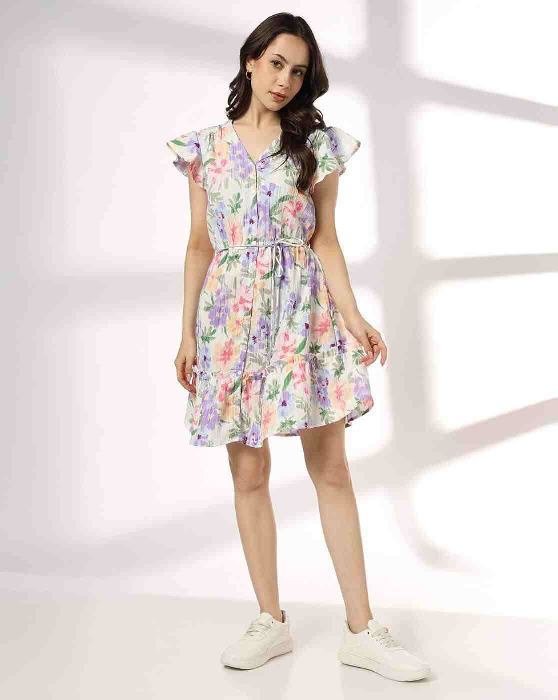 RIO | Women Floral Print Tiered Dress|3
