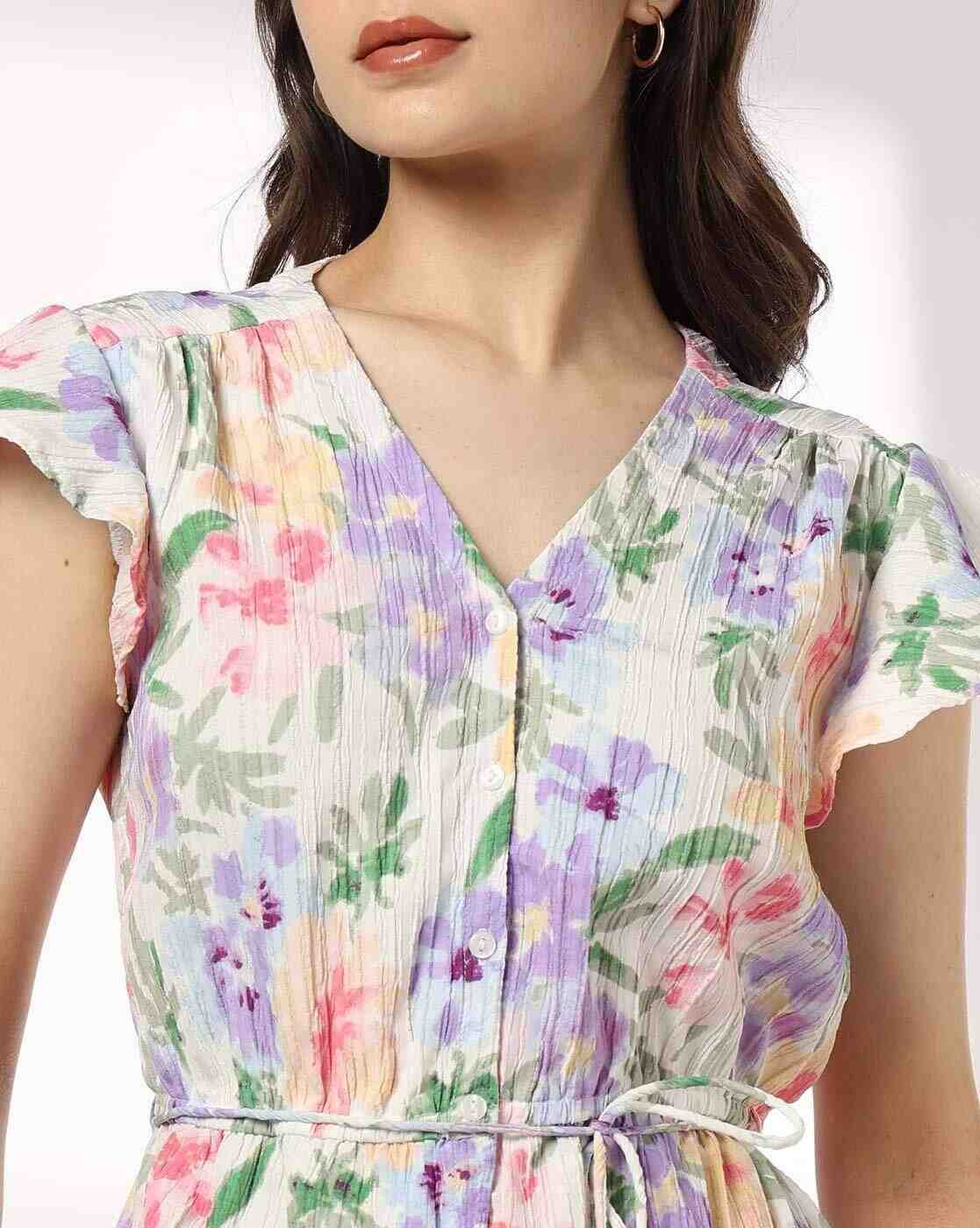 RIO | Women Floral Print Tiered Dress|4
