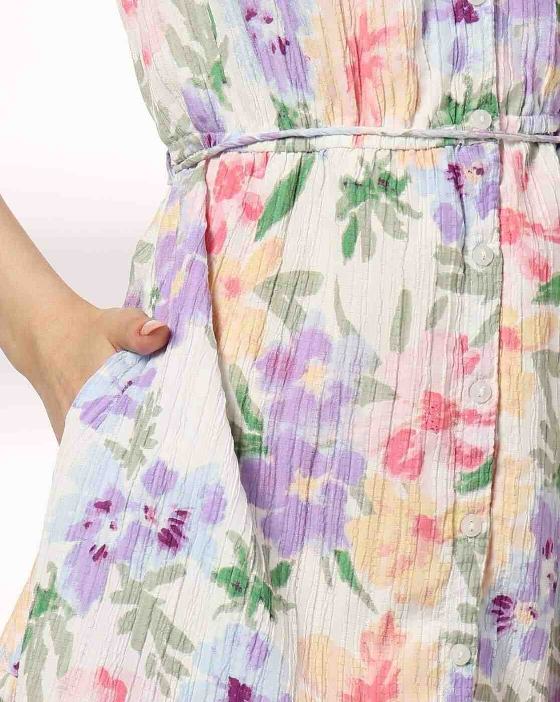 RIO | Women Floral Print Tiered Dress|5