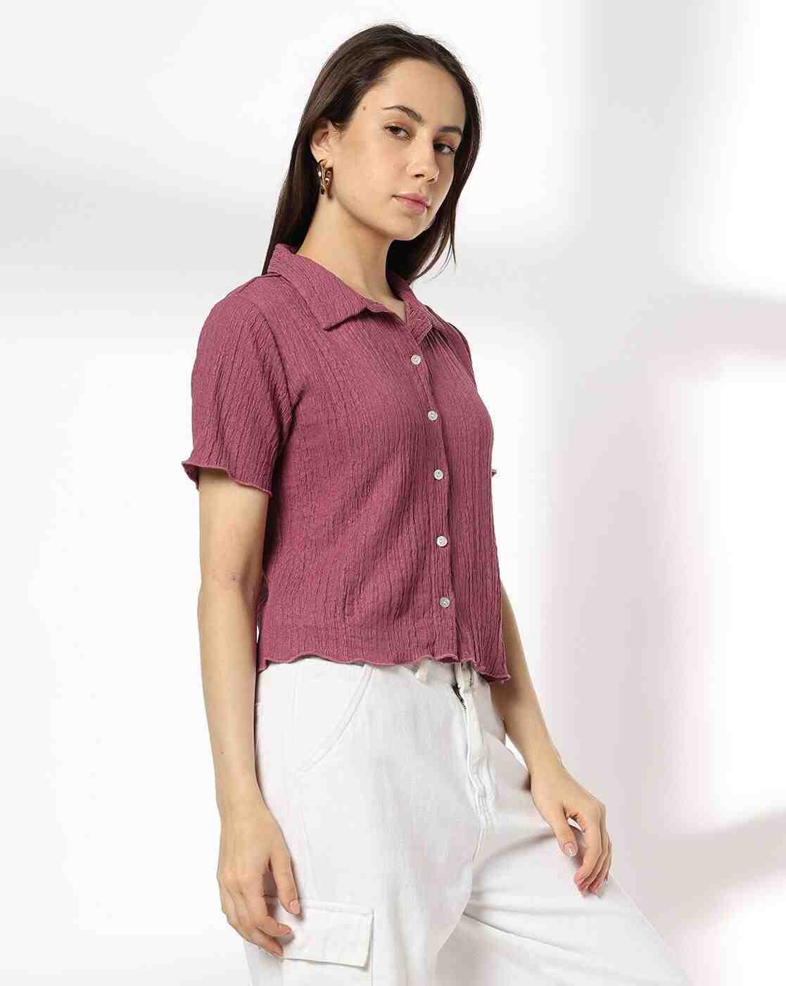 RIO | Women Patterned Slim Fit Shirt|0