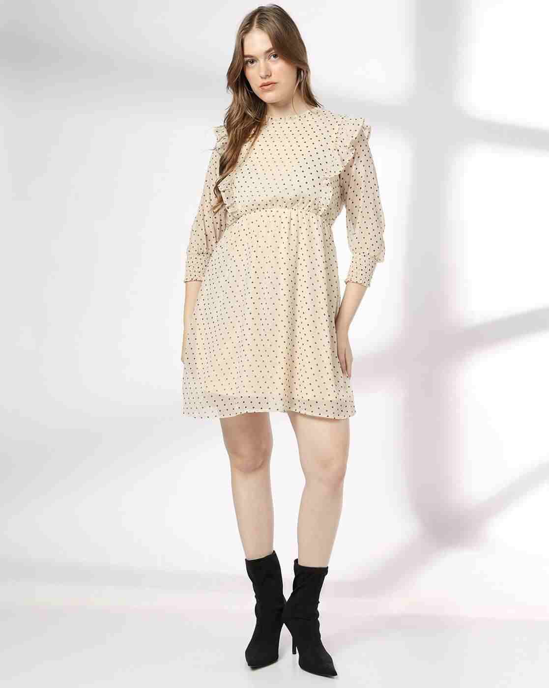 RIO | Women Polka-Dot A-Line Dress|0