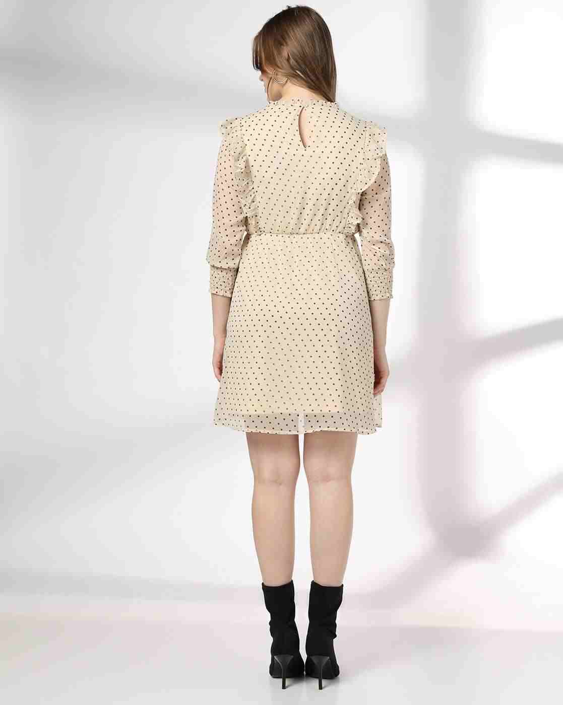 RIO | Women Polka-Dot A-Line Dress|2