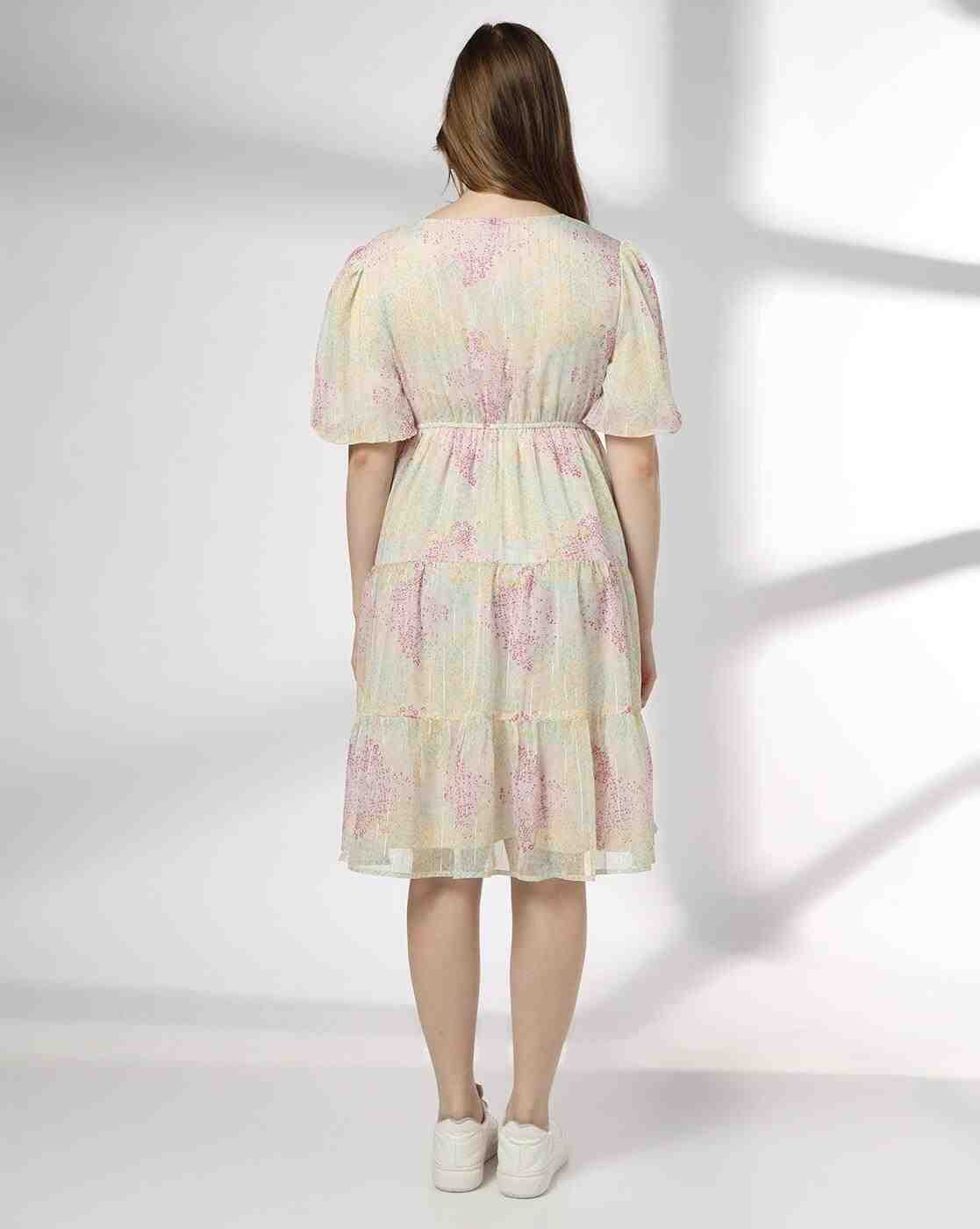RIO | Women All-Over Print Tiered Dress|2