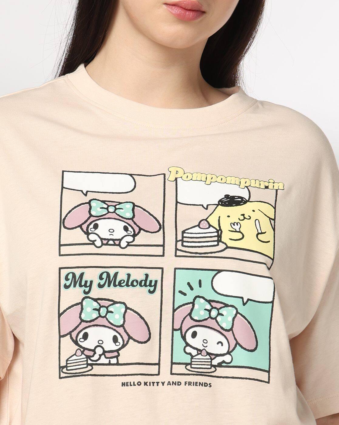 RIO | Women Graphic Print T-Shirt & Pyjamas Set|3