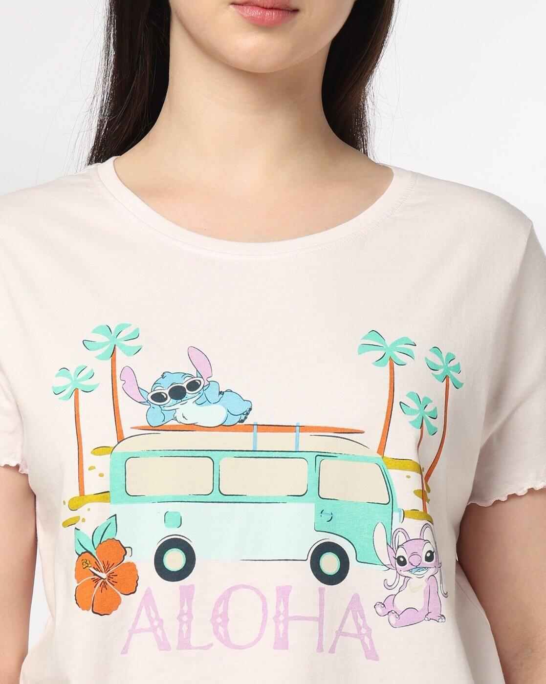 RIO | Women Graphic Print T-Shirt & Pyjamas Sets|3