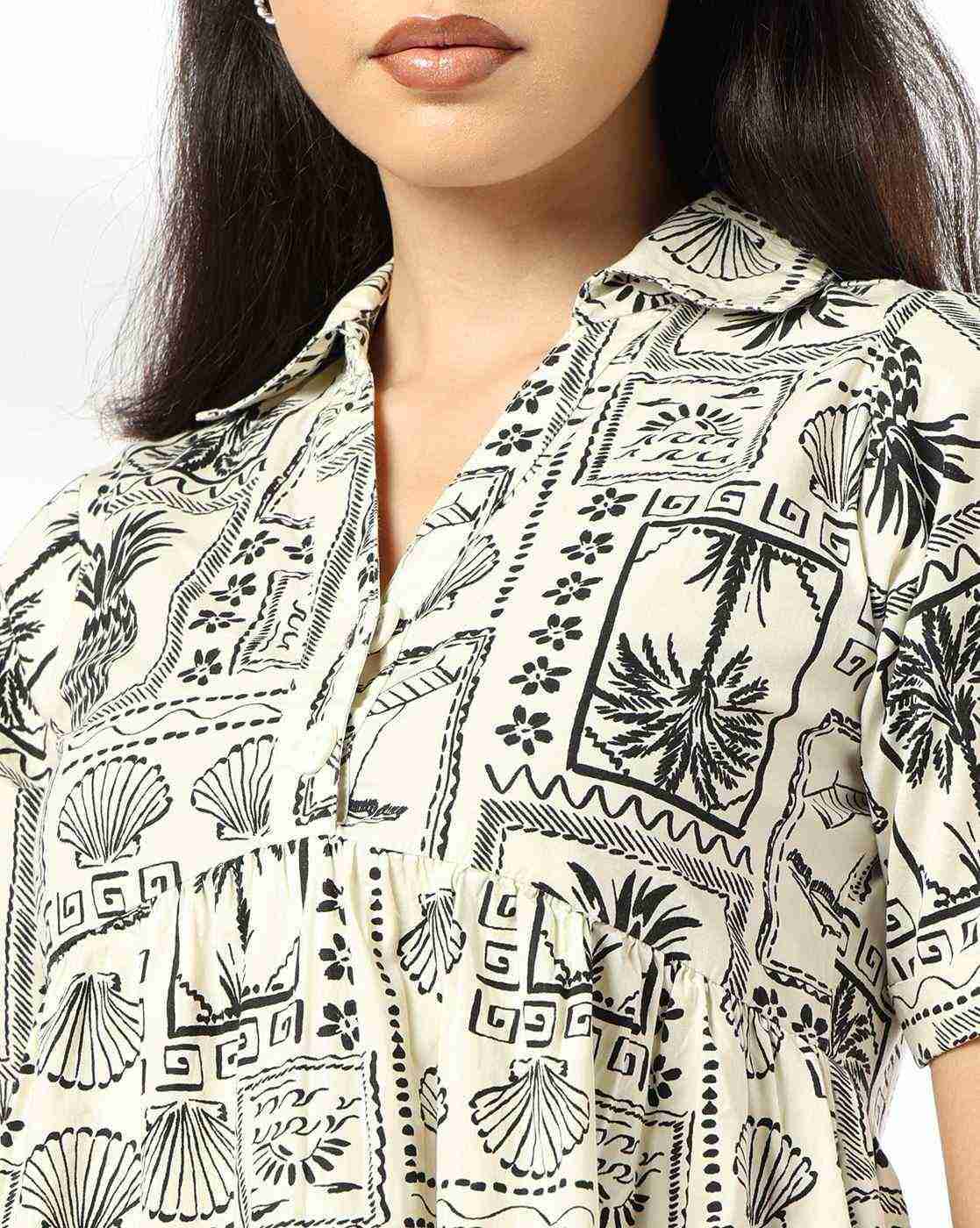 RIO | Women Novelty Tiered Dress|4