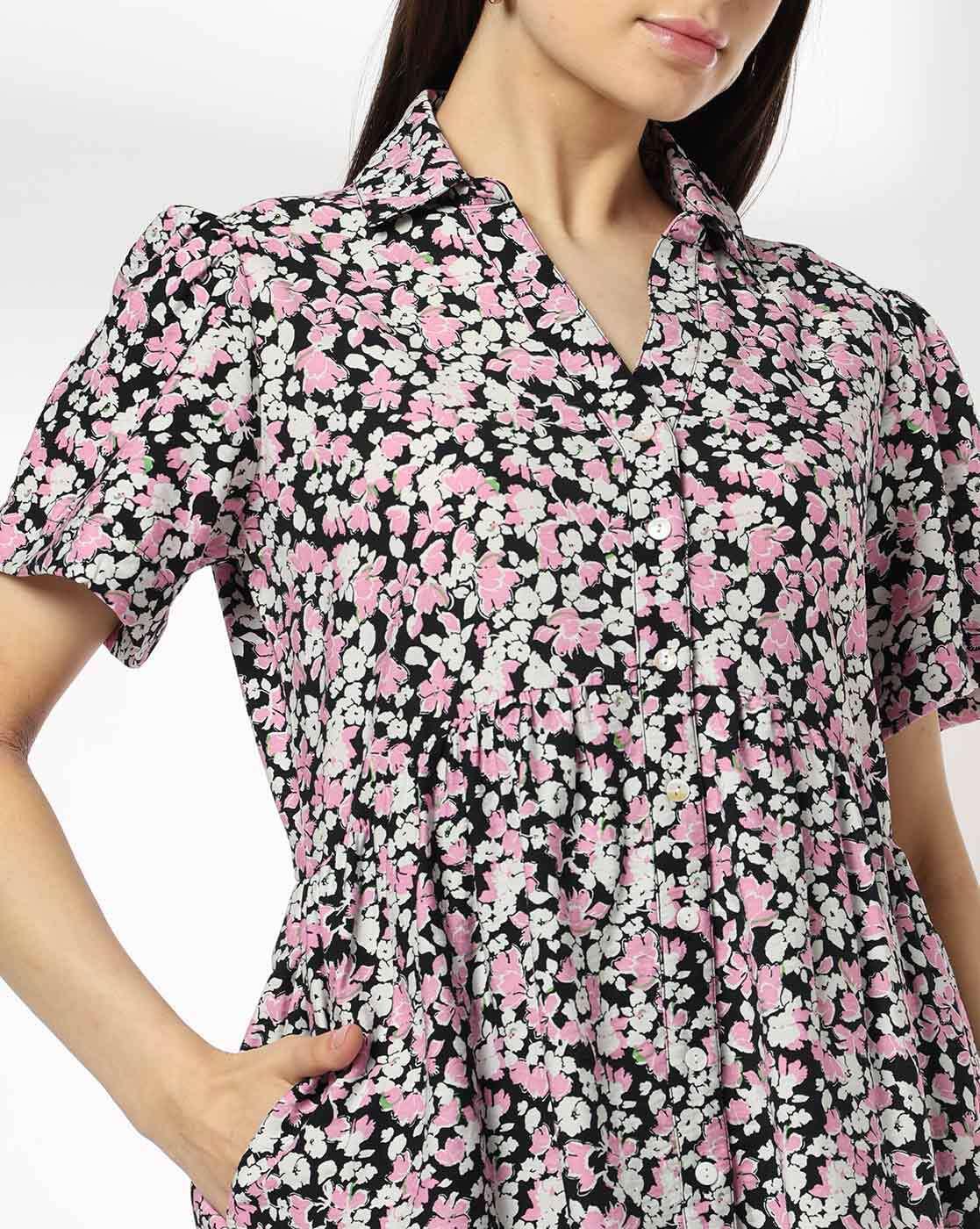 RIO | Women Floral Print Tiered Dress|3