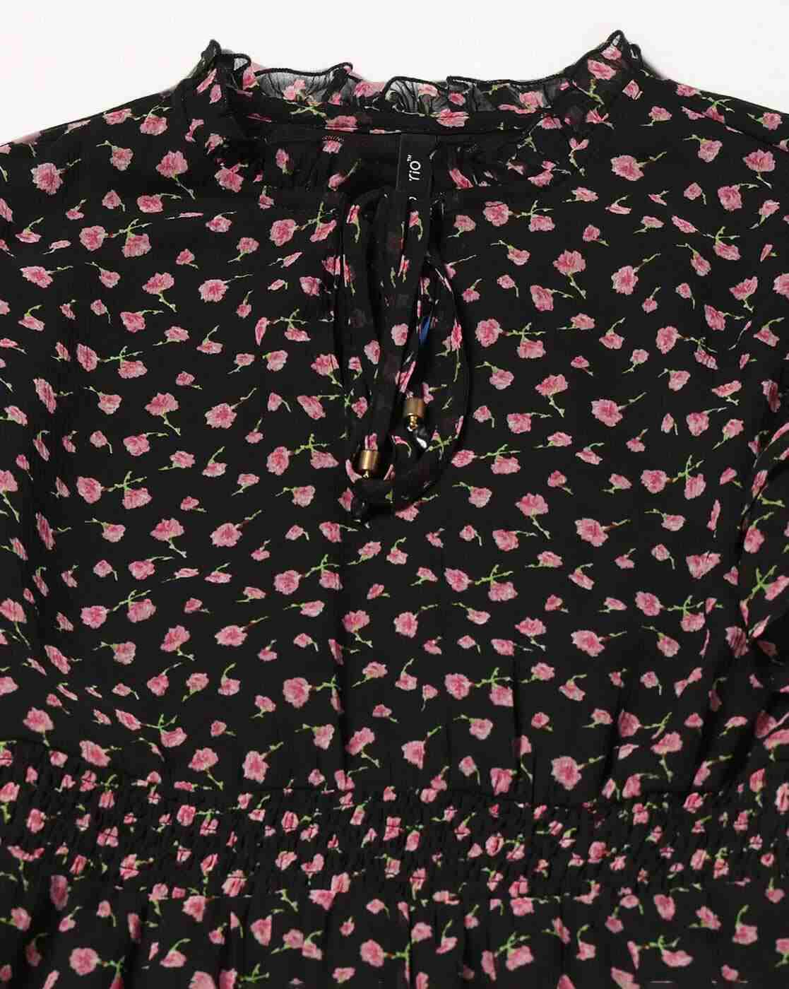 RIO | Women Floral Mini Flounce Dress|6