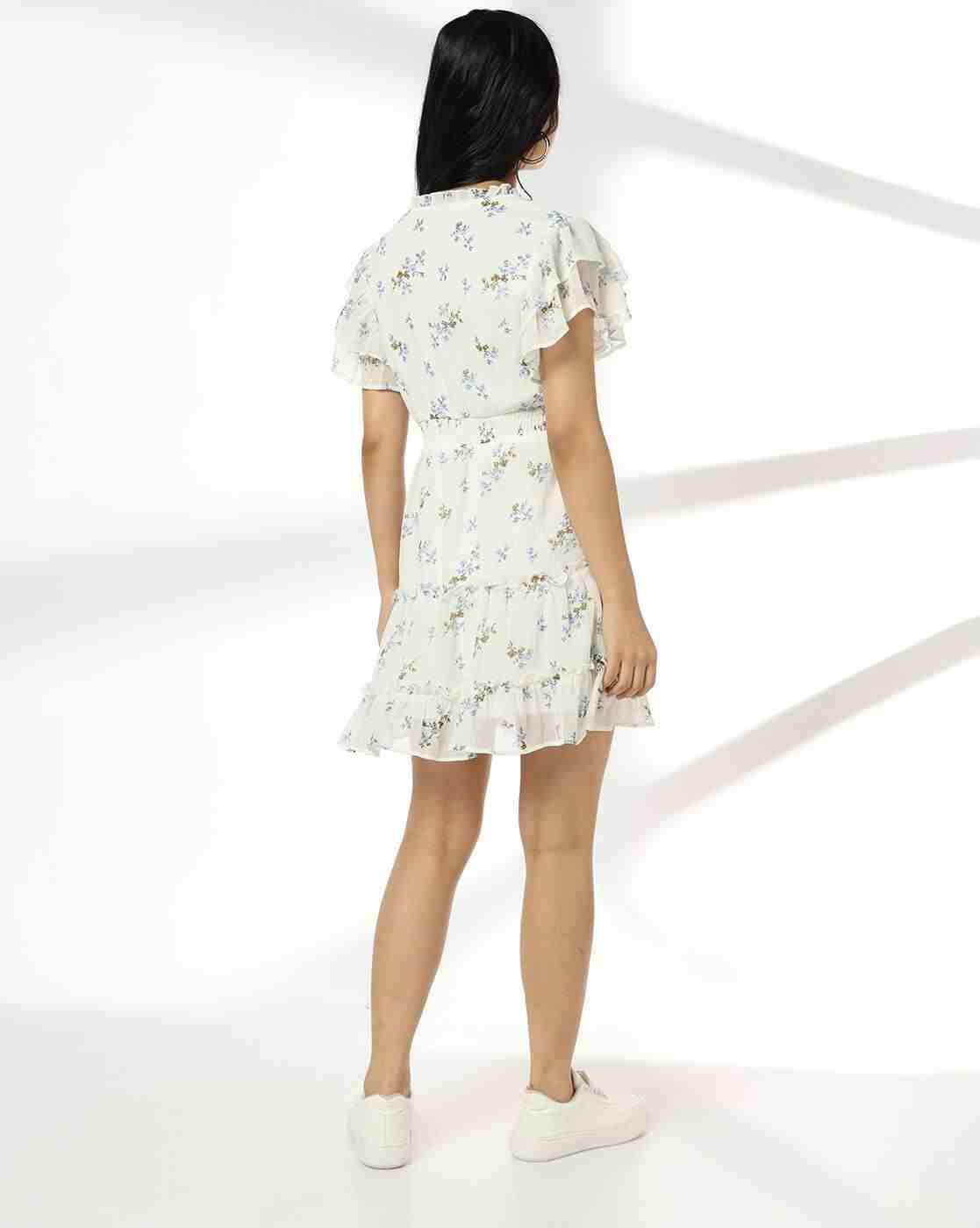 RIO | Women Floral Mini Flounce Dress|2