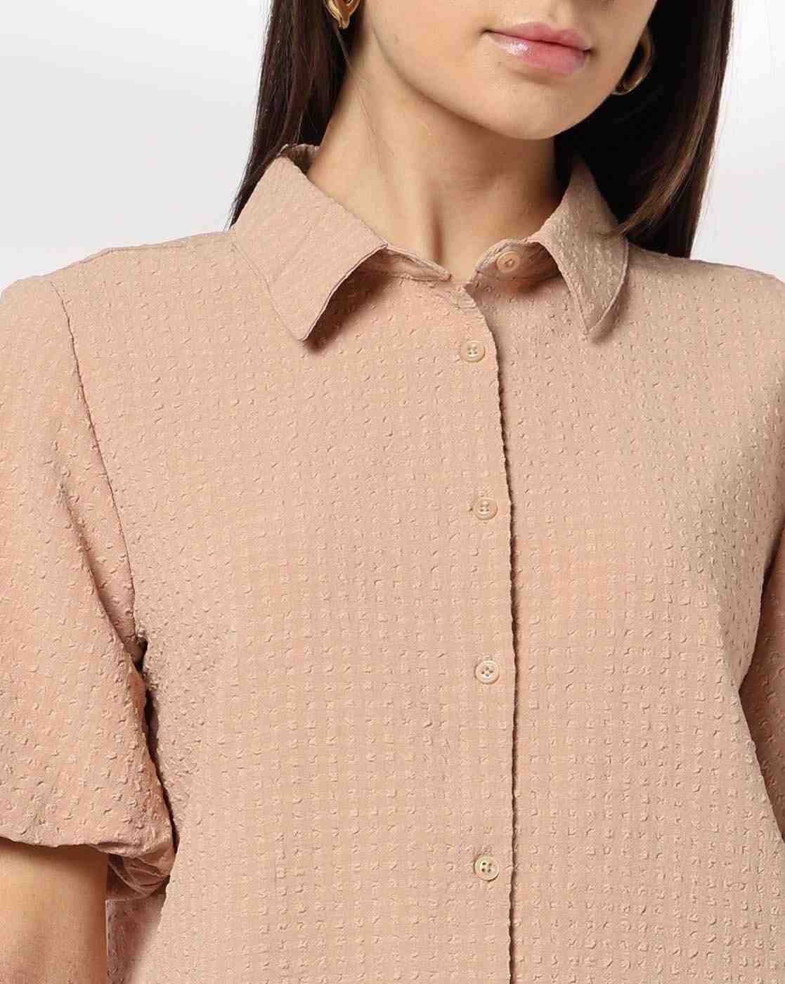 RIO | Women Patterned Regular Fit Shirt|3
