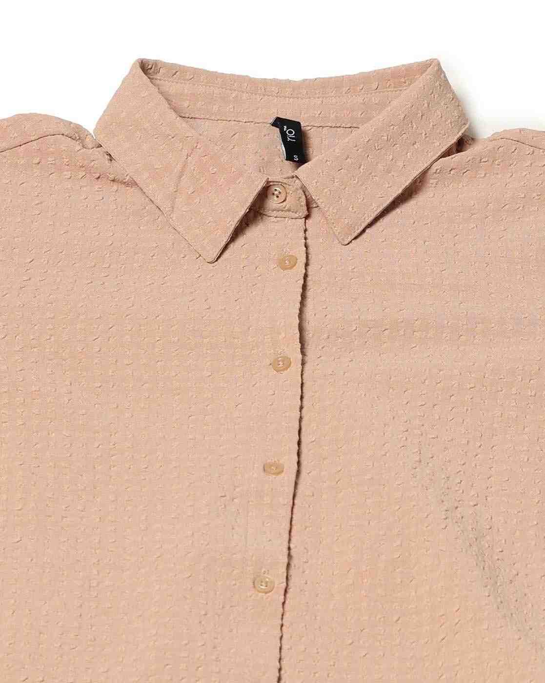 RIO | Women Patterned Regular Fit Shirt|4