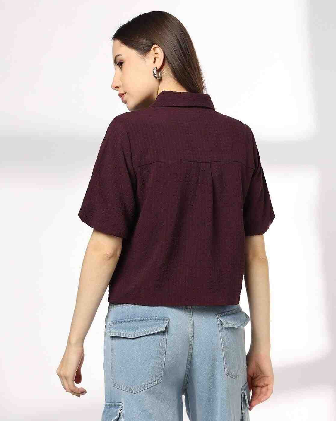 RIO | Women Patterned Regular Fit Shirt|2