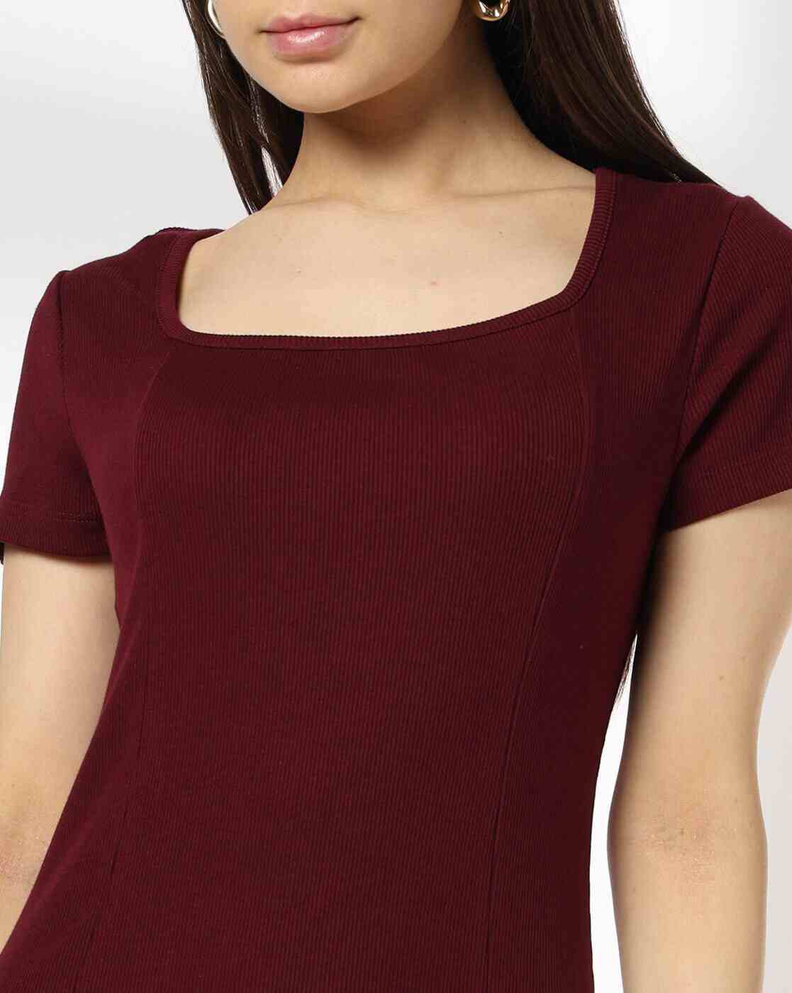 RIO | Women Square-Neck A-Line Dress|4