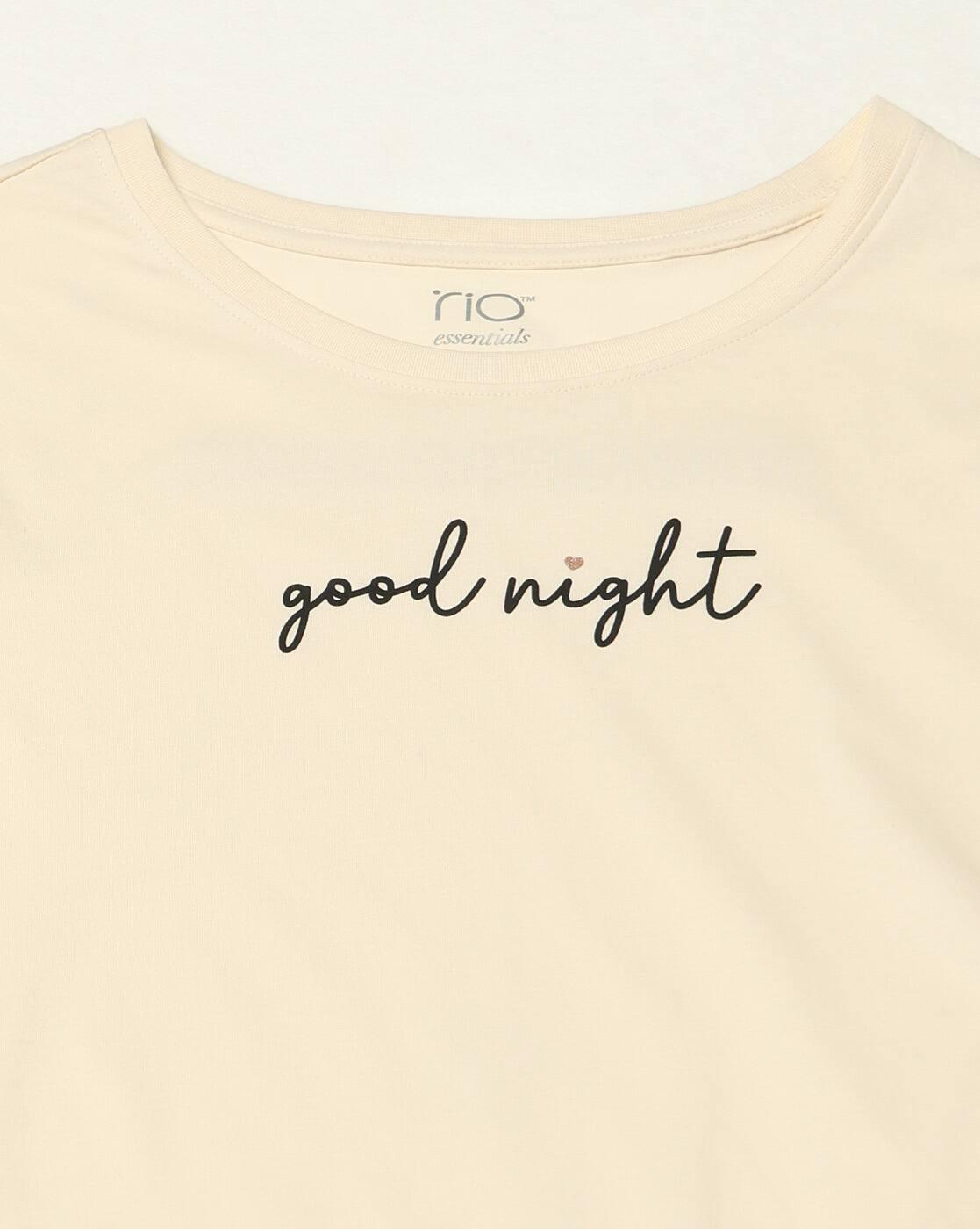 RIO | Women Checked Pyjamas & T-Shirt Set|5